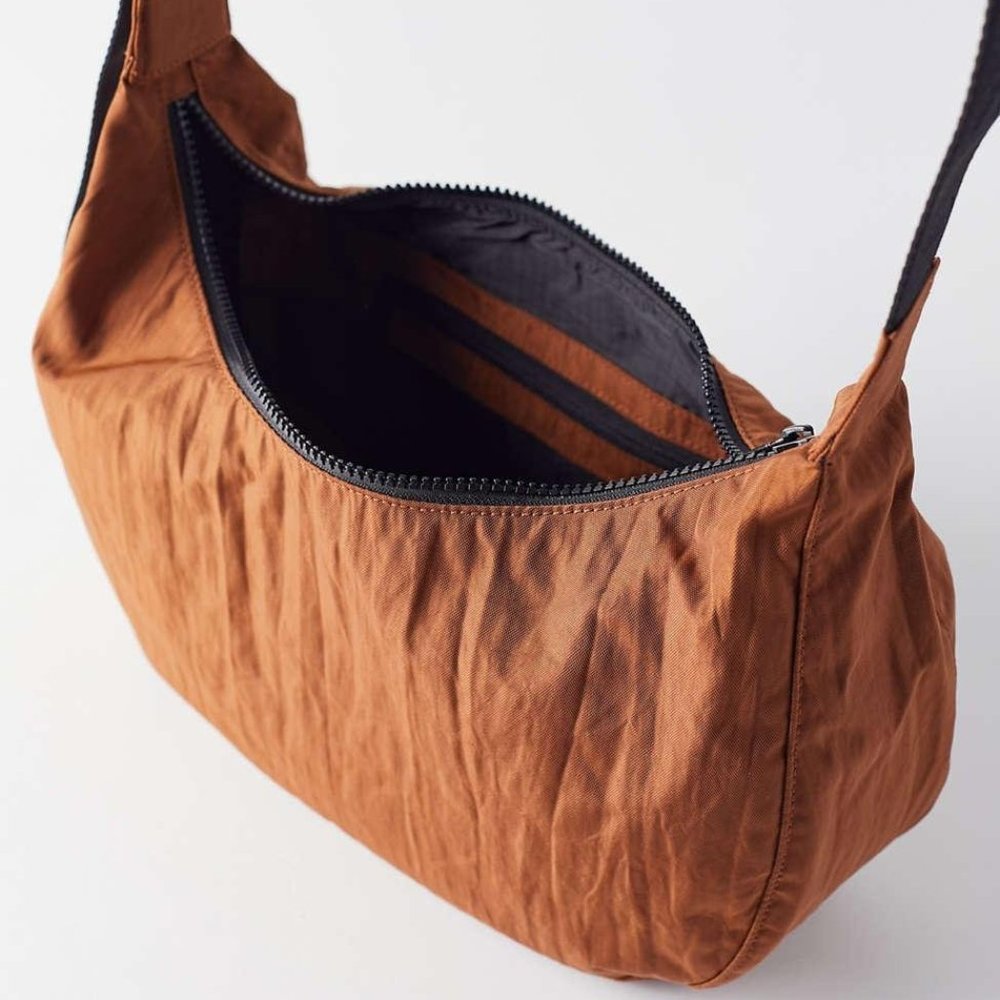 NWT Baggu Crescent Bag Medium - Brown - Picture 10 of 14